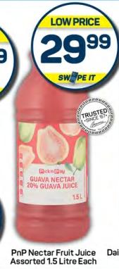 Pnp Nectar Fruit Juice Assorted 1.5 Litre Each