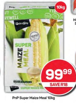 PnP Super Maize Meal 10kg