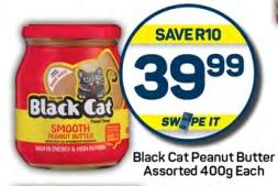 Black Cat Peanut Butter Assorted 400g Each