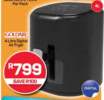 Goldair 4 Litre Digital Air Fryer