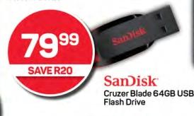 SanDisk Cruzer Blade 64GB USB Flash Drive