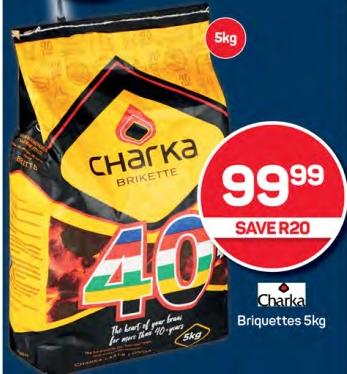 Charka Briquettes 5kg