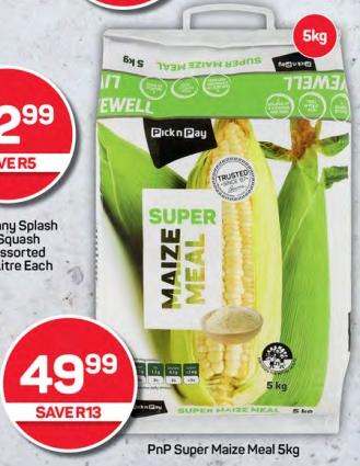 PnP Super Maize Meal 5kg