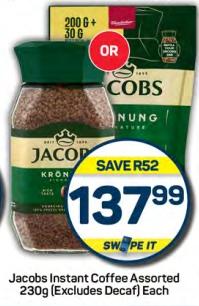 Jacobs Instant Coffee Assorted