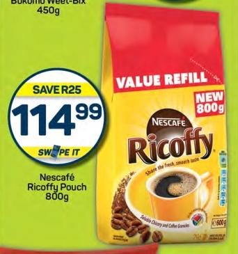 Nescafé Ricoffy Pouch 800g