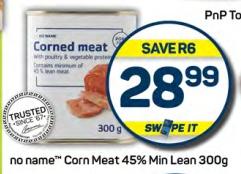 no name™ Corn Meat with poultry & vegetable protein, contains minimum 45% lean meat