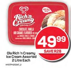 Ola Rich 'n Creamy Ice Cream Assorted