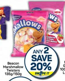 Beacon Marshmallow Twisters ANY 2