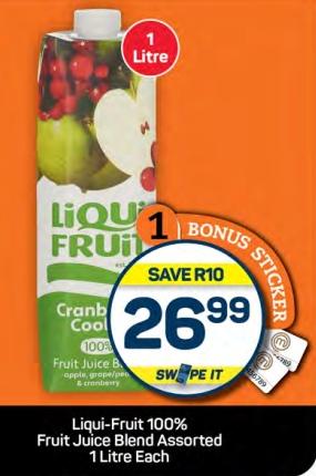 Liqui-Fruit 100% Fruit Juice Blend Assorted