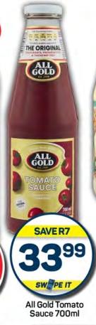 All Gold Tomato Sauce 700 ML