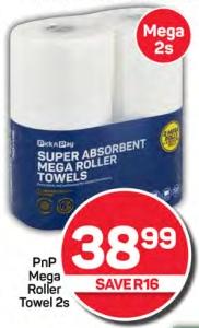 Super Absorbent Mega Roller Towels