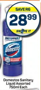 Domestos Sanitary Liquid Assorted