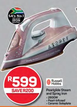 Russell Hobbs Pearlglide Steam and Spray Iron