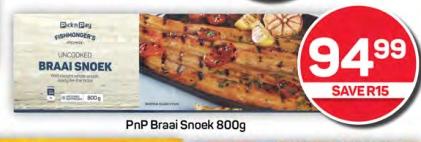 PnP Braai Snoek 800 Gm