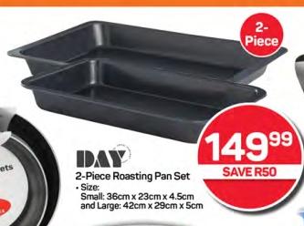 DAY 2-Piece Roasting Pan Set