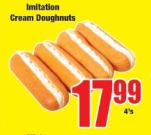 Imitation Cream Doughnuts