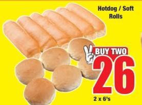 Hotdog / Soft Rolls