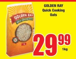 GOLDEN RAY Quick Cooking Oats 1 Kg