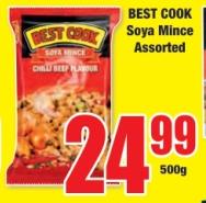 BEST COOK Soya Mince Assorted,500G