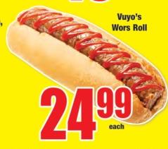 Vuyo's Wors Roll