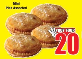 Mini Pies Assorted 