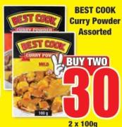 BEST COOK Curry Powder Assorted 2X100GM