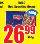 IMBO Red Speckled Beans 500GM