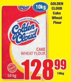 Golden Cloud Cake Wheat Flour 10KG