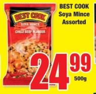 BEST COOK Soya Mince Assorted,500GM