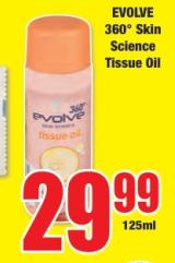 EVOLVE 360° Skin Science Tissue Oil 125 ml 