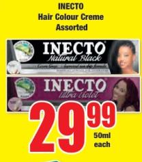 INECTO Hair Colour Creme Assorted