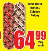 BEST COOK French / Chicken Polony 2kg