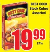 BEST COOK Stock Cubes Assorted