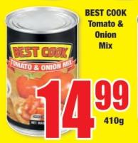 BEST COOK Tomato & Onion Mix 410GM