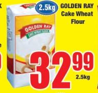 GOLDEN RAY Cake Wheat Flour 2.5 KG