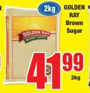 GOLDEN RAY Brown Sugar 2KG