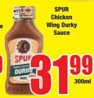 SPUR Chicken Wing Durky Sauce 300ML