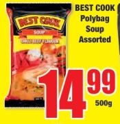 BEST COOK Polybag Soup Assorted, Chilli Beef Flavor 50GM