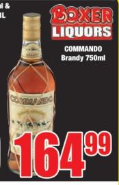 COMMANDO Brandy 750ml