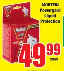 Mortein Powergard Liquid Protection 28ml