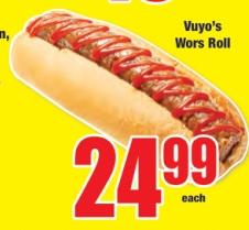 Vuyo's Wors Roll 