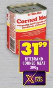 RITEBRAND Corned Meat 300g