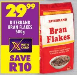 RITEBRAND Bran Flakes 500gm