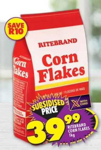 RITEBRAND Corn Flakes 1kg