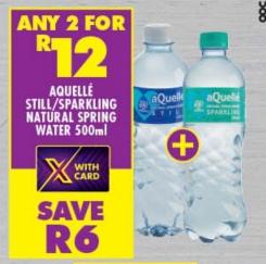 Aguellé Still/Sparkling Natural Spring Water 500ml