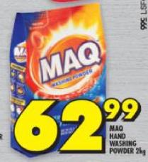 Maq Hand Washing Powder 2kg