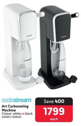 SodaStream Art Carbonating Machine