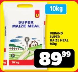 Ubrand Super Maize Meal 10kg