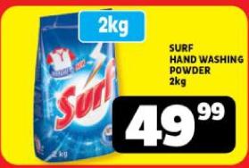 SURF HAND WASHING POWDER 2kg