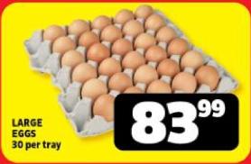 Large Eggs 30pcs